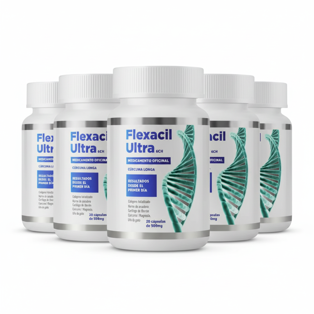 Flexacil Plus Original - 5 Unidades - 500 mg x 1 comprimido - 30 Cápsulas