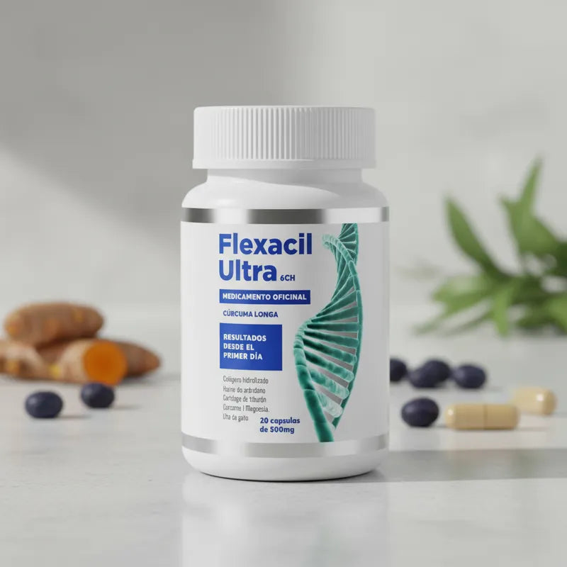 1 Unidad - Flexacil Plus Original - Comprimidos 500 mg - 30 Cápsulas